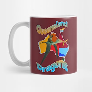 Queensland Dragons Pterodactyl Mug